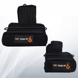 Fire Team Fit Arm & Thigh Trimmers for Men & Women – Adjustable Size, Tight Grip, Patented D-Ring Fastening System – Slimming Wraps to Lose Fat & Cellulite - Increase Heat & Sweat Production
