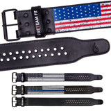 Fire Team Fit Single Prong Leather Weightlifting Belt
