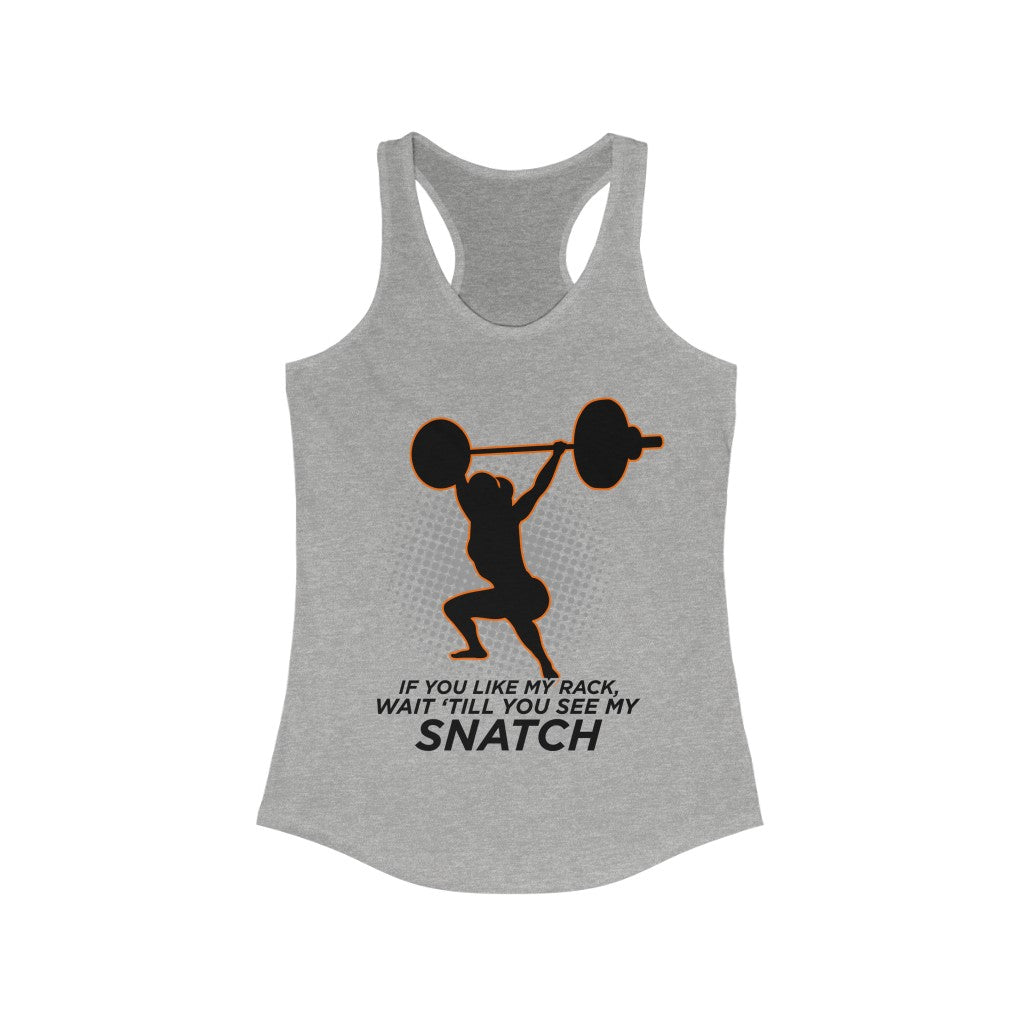 SNATCH Fitness Shirt Women's Tank Top