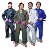 Fire Team Fit BJJ Gi, Jiu Jitsu Gi, Mens and Womens Kimono, Preshrunk, Brazilian Jiu Jitsu Gi with Free White Belt